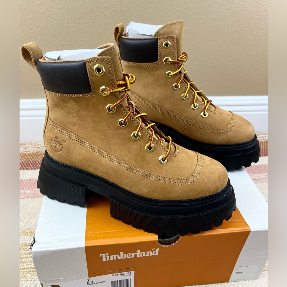 NEW Women's Timberland® Sky 6-Inch Lace-up Boot 🥾❤️ - Picture 13 of 15
